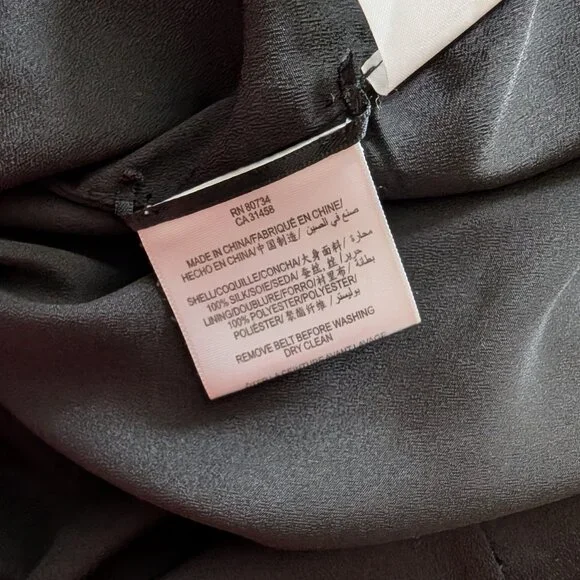 Silk BCBG Maxazria black dress size 6 - Picture 10 of 15